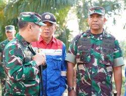 Akses dan Konektivitas Wilayah, Danrem 031/WB Dampingi Pangdam XIX/TT Tinjau Jembatan Perintis Garuda wilayah kab. Rohil