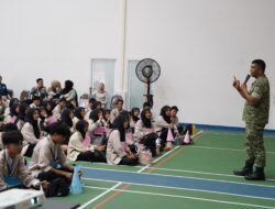 Tanamkan Nilai Kebangsaan Sejak Dini, Danrem 031/WB Bekali Mahasiswa Baru Politeknik Pengadaan Nasional Pekanbaru