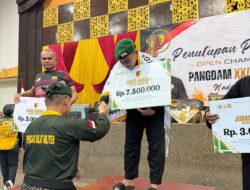 Bawa Pulang 23 Medali, Kodam XIX/Tuanku Tambusai Juara 1 Umum Pencak Silat
