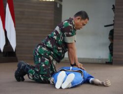 Kasdam XIX/Tuanku Tambusai Pimpin Pelatihan BHD, Tingkatkan Kesiapsiagaan Masyarakat Hadapi Kondisi Darurat