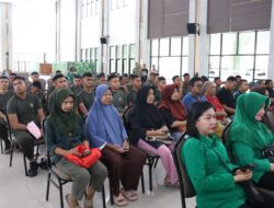 Pangdam XIX/Tuanku Tambusai Pimpin Bakti Sosial Kesehatan HUT Ke-81 TNI, Donor Darah dan Pengobatan Gratis Disambut Antusias Warga