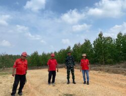 Tim QRF Kodam XIX/Tuanku Tambusai Perkuat Kaderisasi RPK dan Patroli Karhutla di Sorek Pelalawan